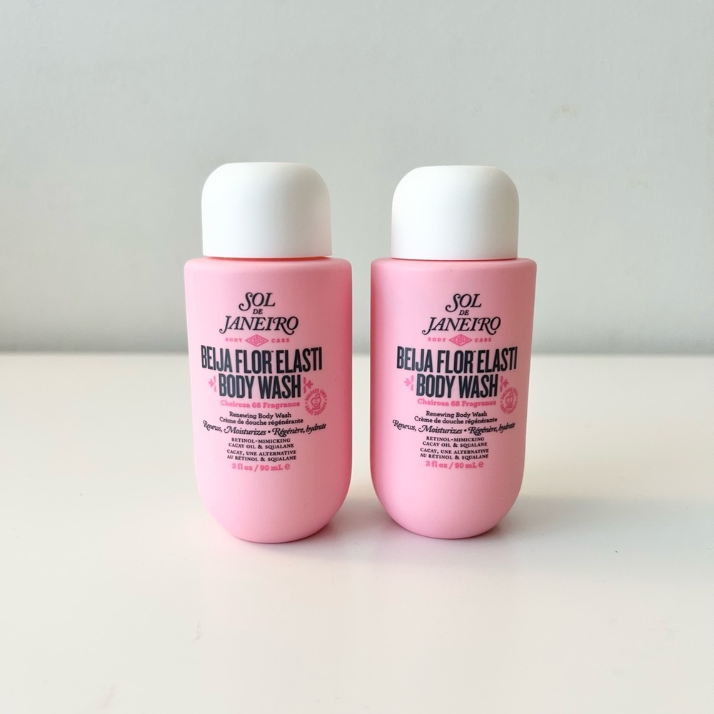🌸SOL DE JANIERO Beija Flor Renewing Body Wash 90 mL x 2